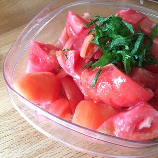 トマト大量消費！夏のさっぱりトマト